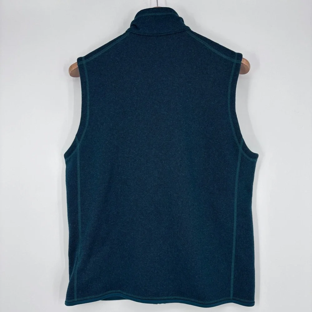 Patagonia Better Sweater Vest Mens XL Dark Borealis Green Fleece Outdoor Hiking